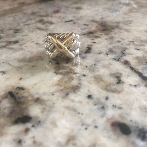 David yurman cross ring size 6